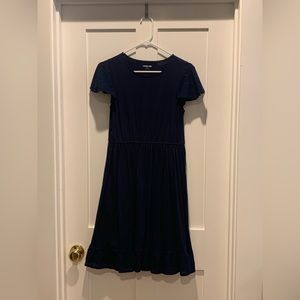 NWOT Navy Blue Lands End Dress